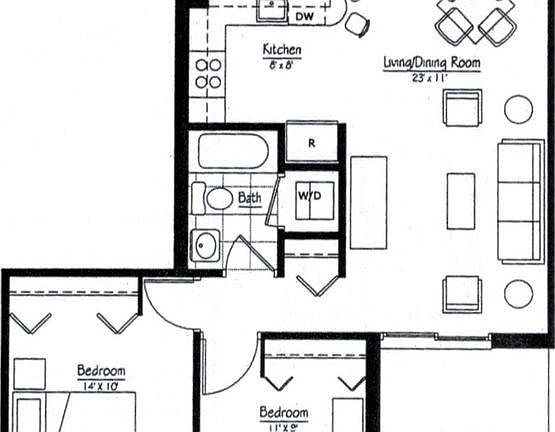 3rd image of 2045 N Larrabee St APT 7307