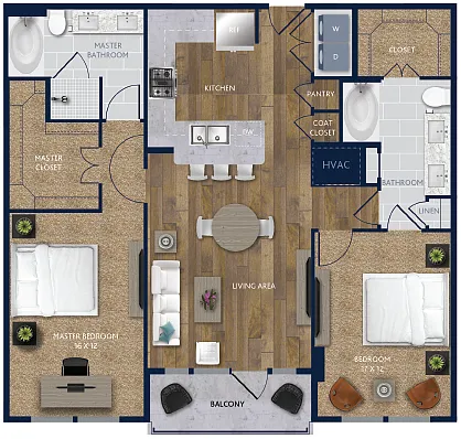 Floor plan B4