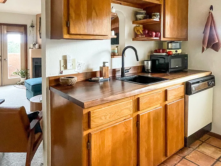 The kitchen is just enough!