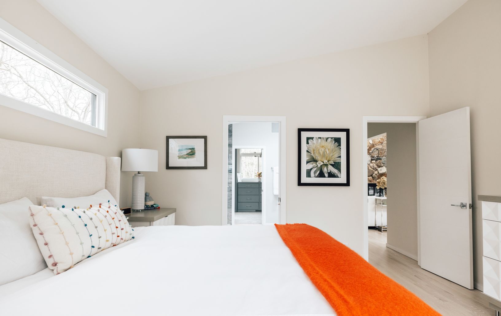  Pocket doors to primary bathroom and dressing room