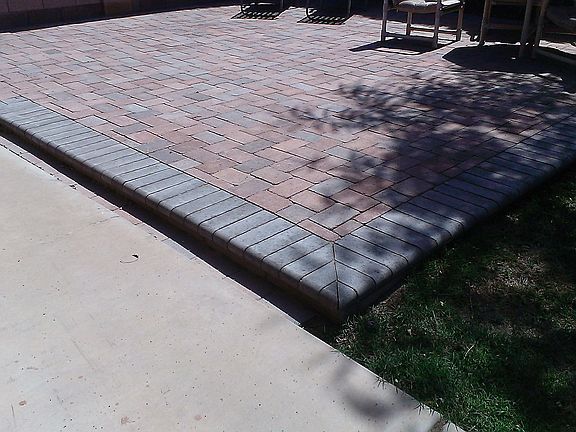 Pavered Seating Area