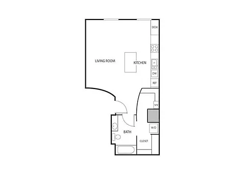 Floor plan Pollock