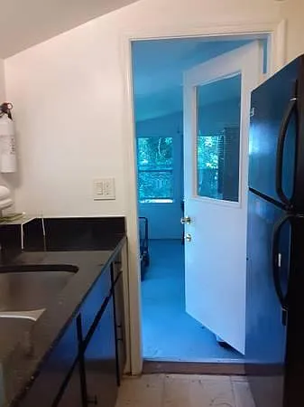 door to veranda
