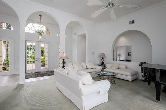 Impressive arched entry way