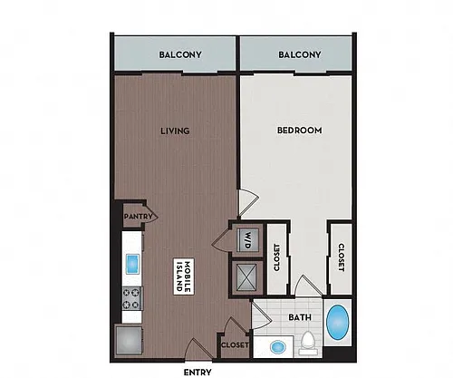 Floor plan A1 to A5