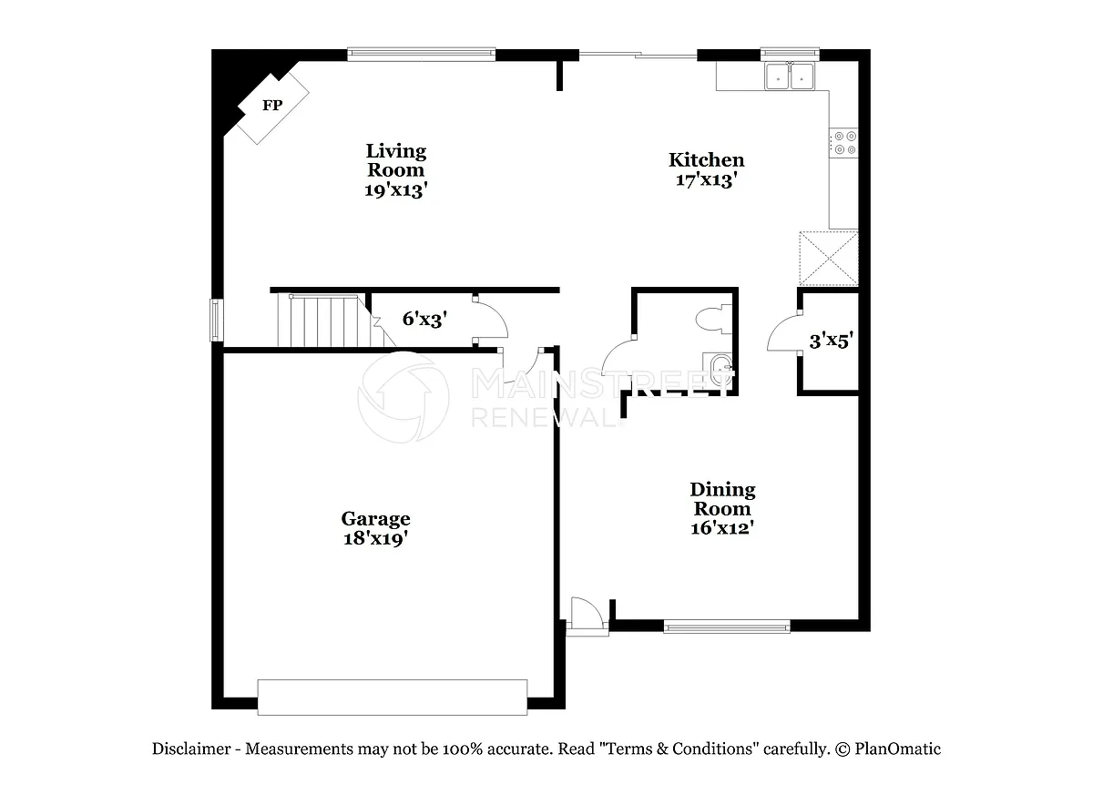 Floor Plan - 1023 Galveston Ct