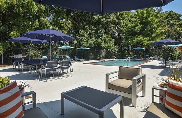 Shaded Seating Area