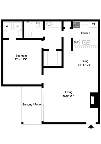 Floor plan A7