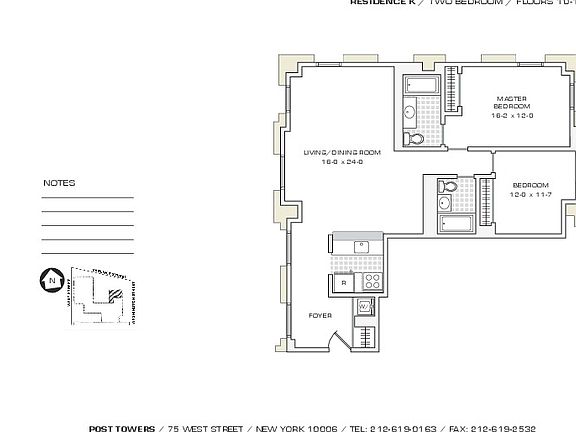 2nd image of 75 West St APT 15K