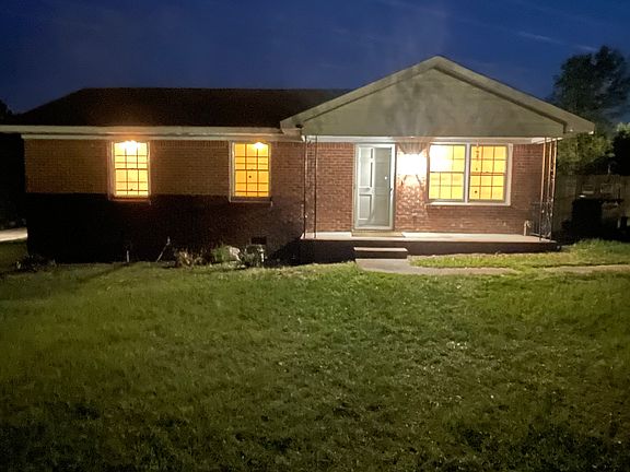 Front view at sunset