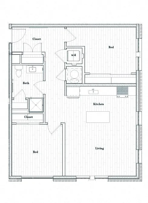 Floor plan W2A