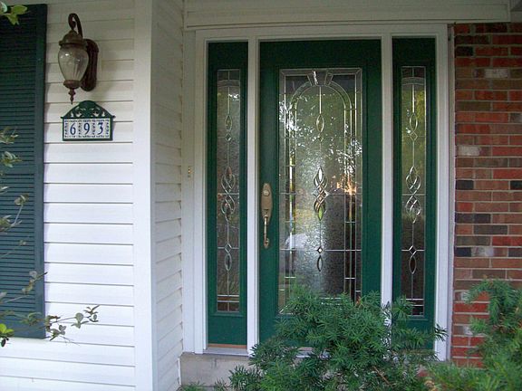 Beautiful Glass entry door
