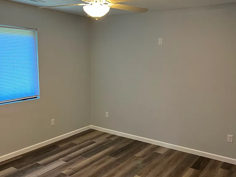 Standard bedroom.