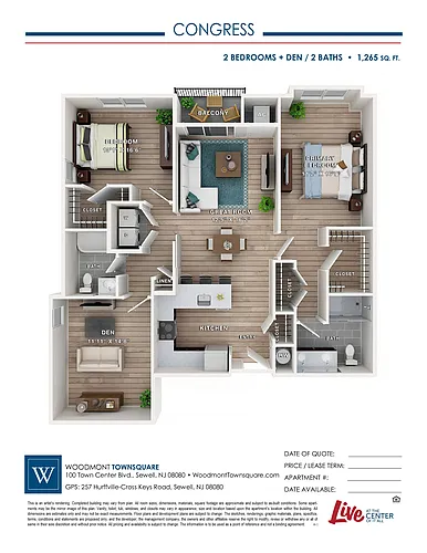 Floor plan Congress