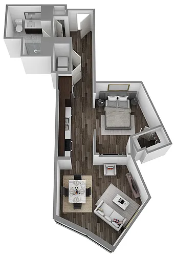 Floor plan B