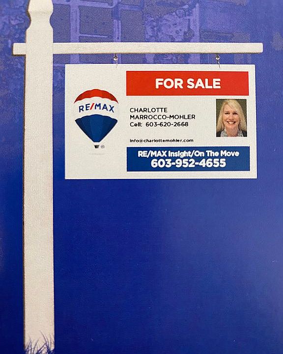 Call Charlotte 603-620-2668.