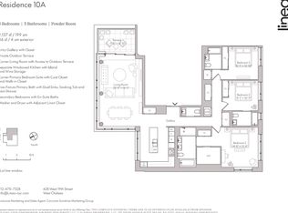 10A Plan, Linea, Manhattan, NY 10011