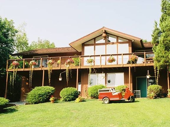 Lake side of house