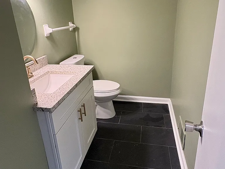 Ground floor half bath