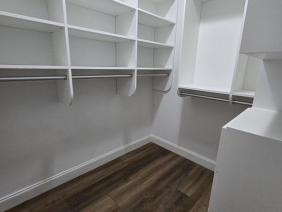 Primary walk-in closet