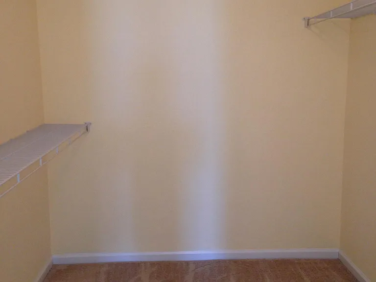 Large 2nd and 3rd bedroom walk-in closets