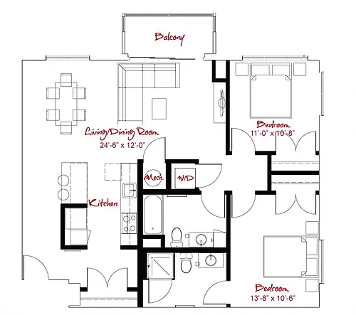 Floor plan B9
