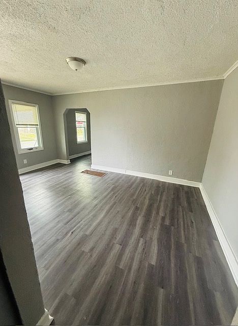 Living Room from Bedroom Hallway