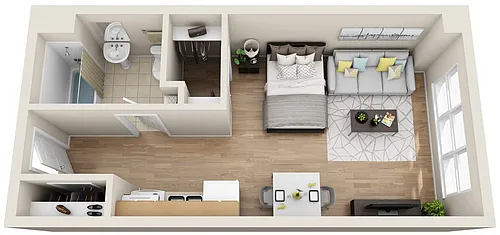 Floor plan The Dealey