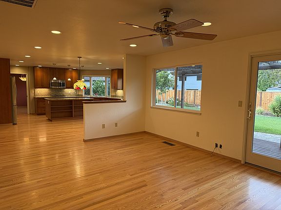 Hardwood floors throughout