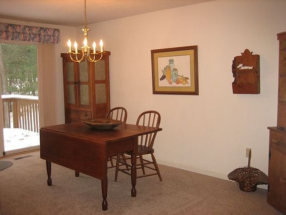 dining room slider to deck