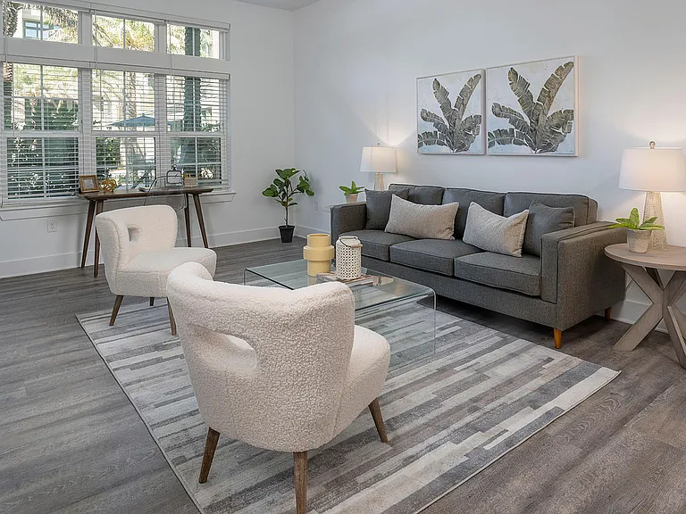 Step into this stylish living room, perfect for relaxation and entertaining.