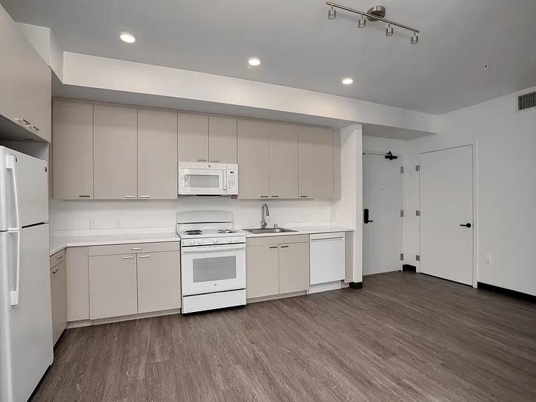 Modern kitchen with clean lines and a spacious open layout perfect for everyday living.