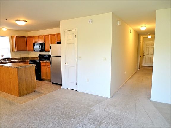 Foyer, Living Area & Kitchen