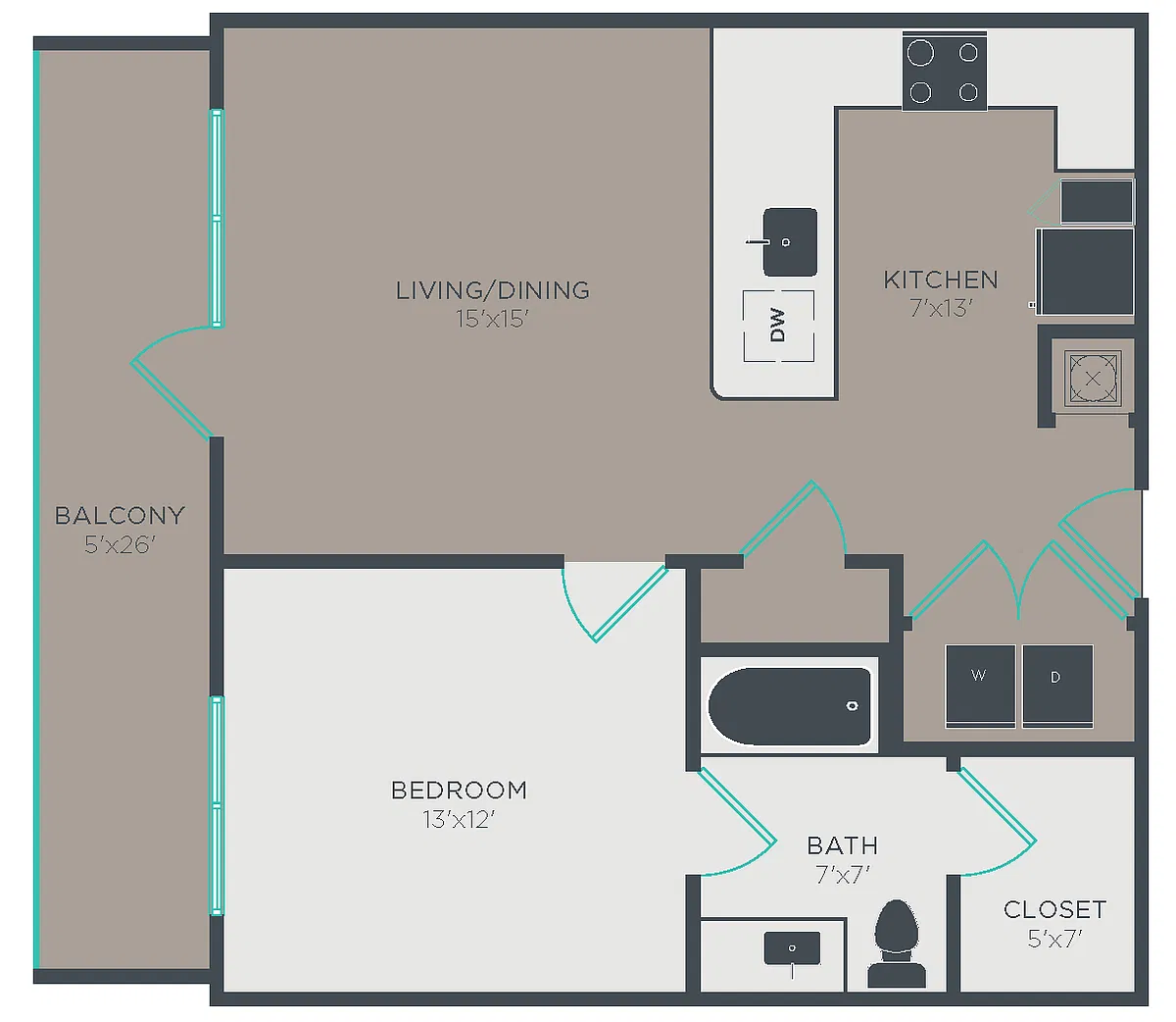 Floor plan A6