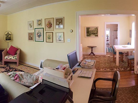 Living room entry view