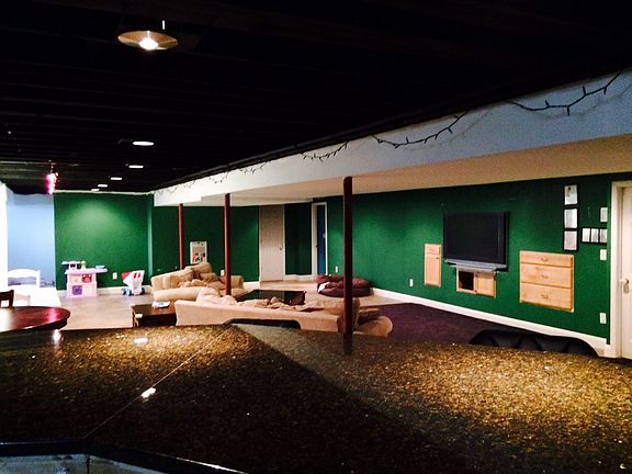 Finished basement