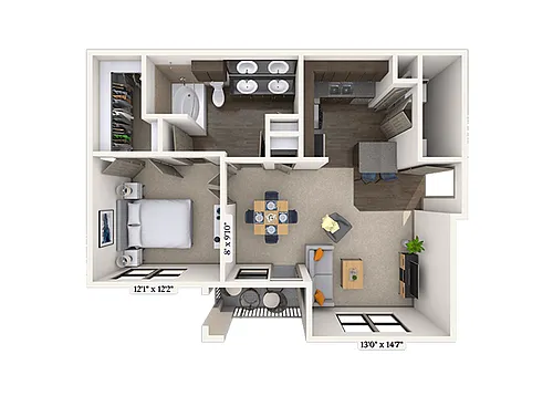 Floor plan Red Oak