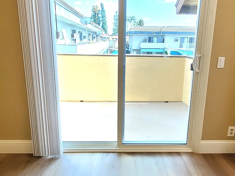Brand new patio sliding door