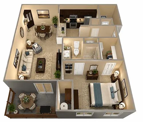 Floor plan Vermillion
