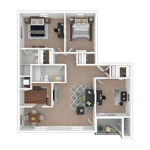 Floor plan B16 Brockton Woods