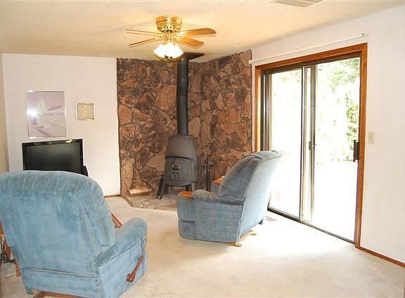 Family room w/ Cozy stove