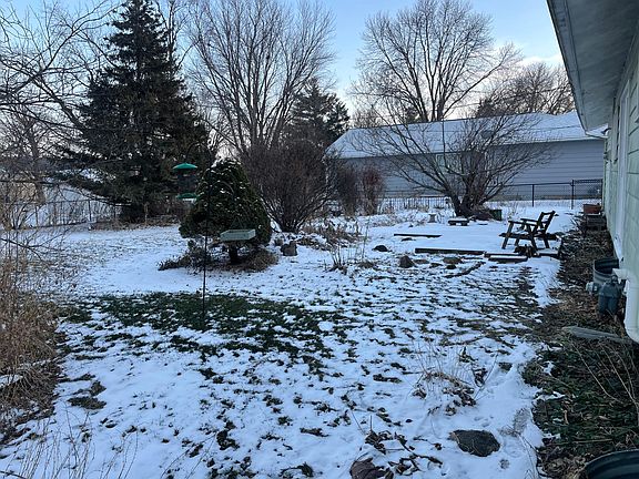 Back yard looking south