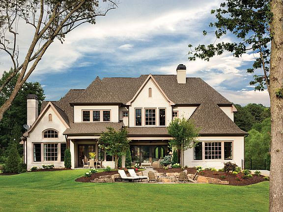 Thoughtfully designed rear elevation