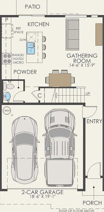 First Floor 3 br 2.5 ba