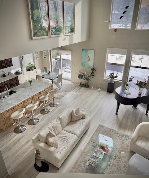 A view of the great room