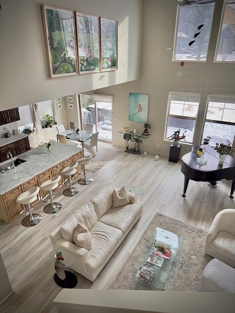 A view of the great room