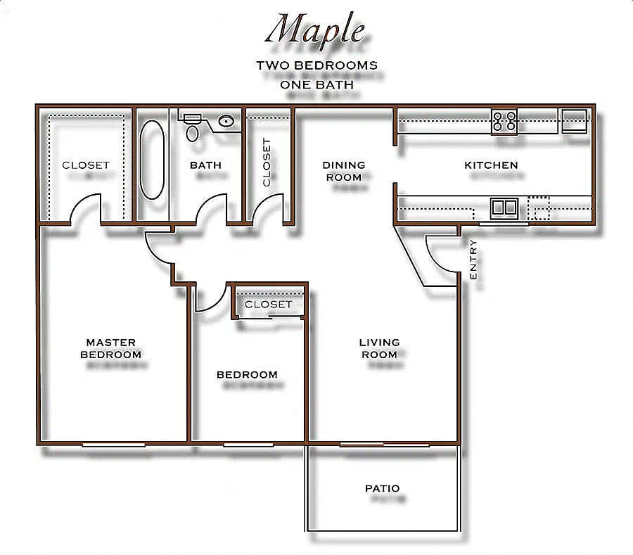 Floor plan Maple