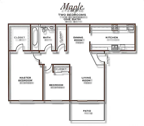 Floor plan Maple