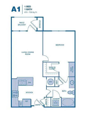 Floor plan A1