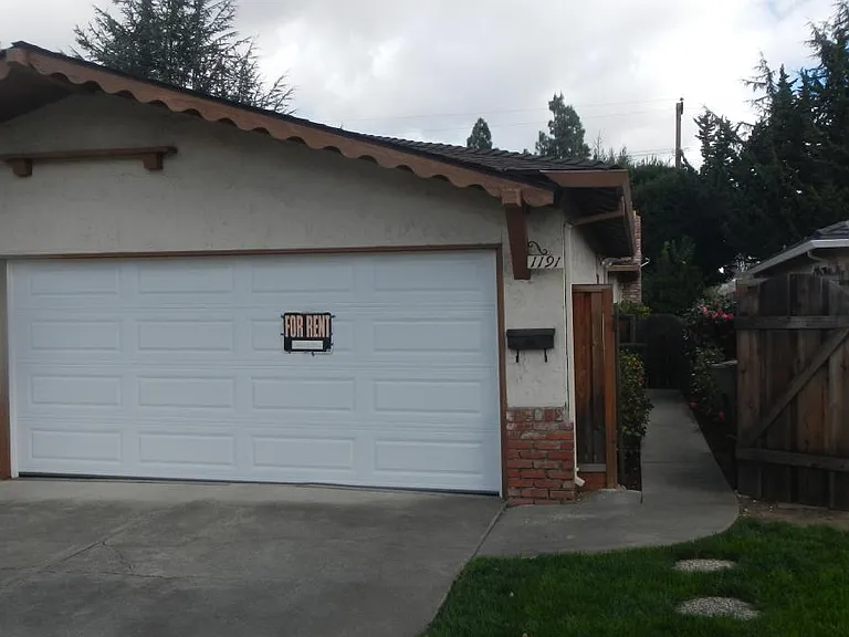 2 car Garage with back unit entrance